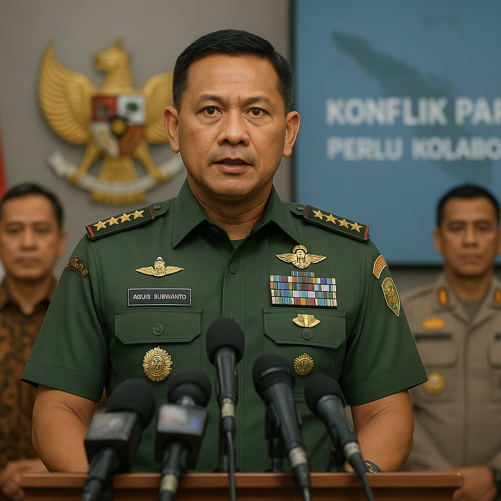 Panglima TNI: Konflik Papua Tak Bisa Ditangani TNI Sendiri, Perlu Kolaborasi