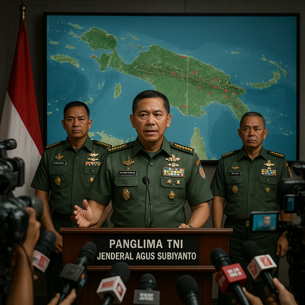 Konflik Papua Kembali Memanas, Panglima Sebut Penyelesaian Tak Cukup oleh TNI Saja