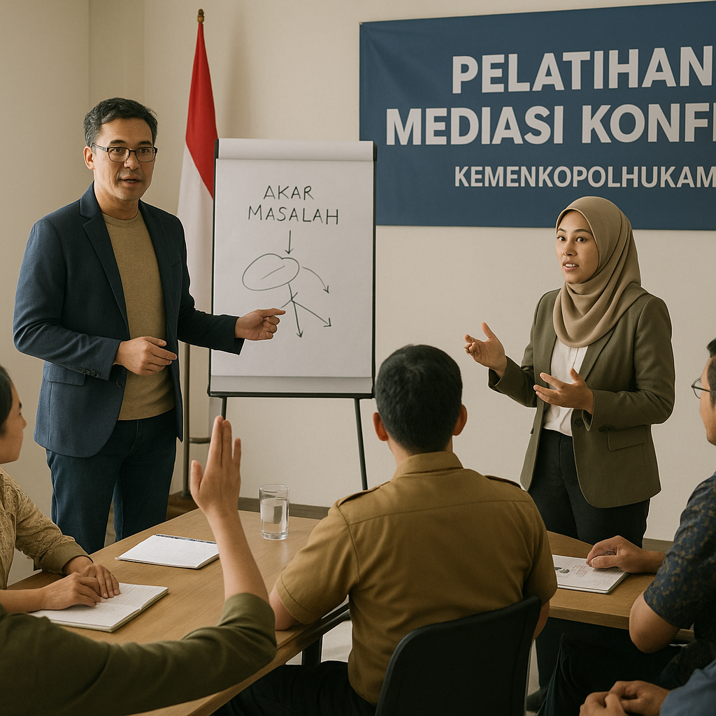 Kemenkopolhukam Gelar Pelatihan Mediasi Konflik bagi Aparat Pemda di Daerah Rawan