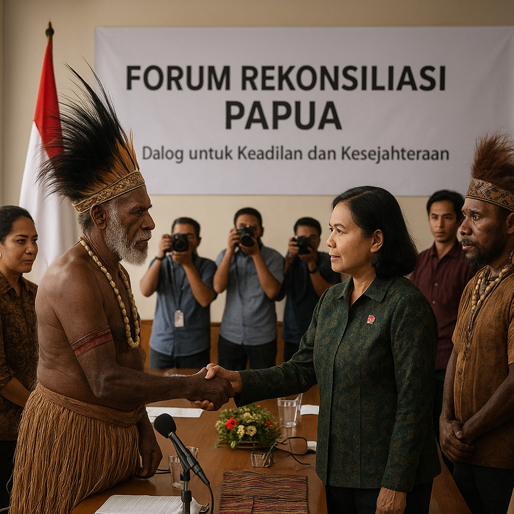 Forum Rekonsiliasi Papua Digelar di Jayapura, Hadirkan Tokoh Adat dan Pemerintah