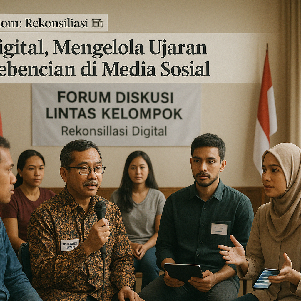 Kolom: Rekonsiliasi Digital, Mengelola Ujaran Kebencian di Media Sosial