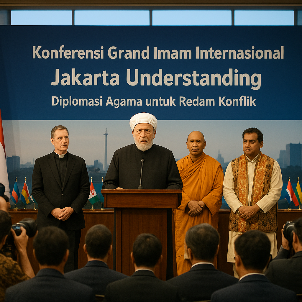 Konferensi Grand Imam Internasional Digelar, Dorong Diplomasi Agama untuk Redam Konflik