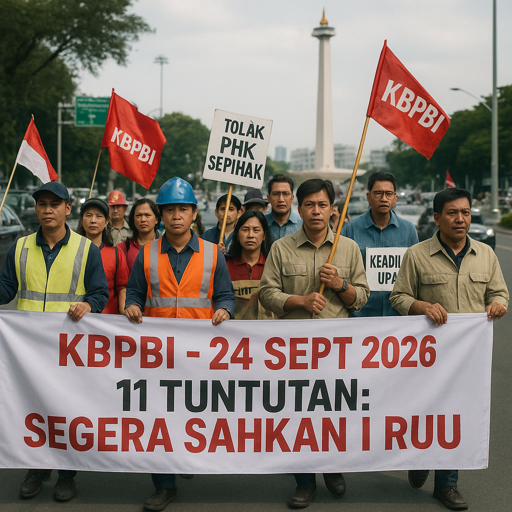 Buruh Ungkap Alasan Demo Singkat: Hindari Macet dan Ancam Aksi Lanjutan