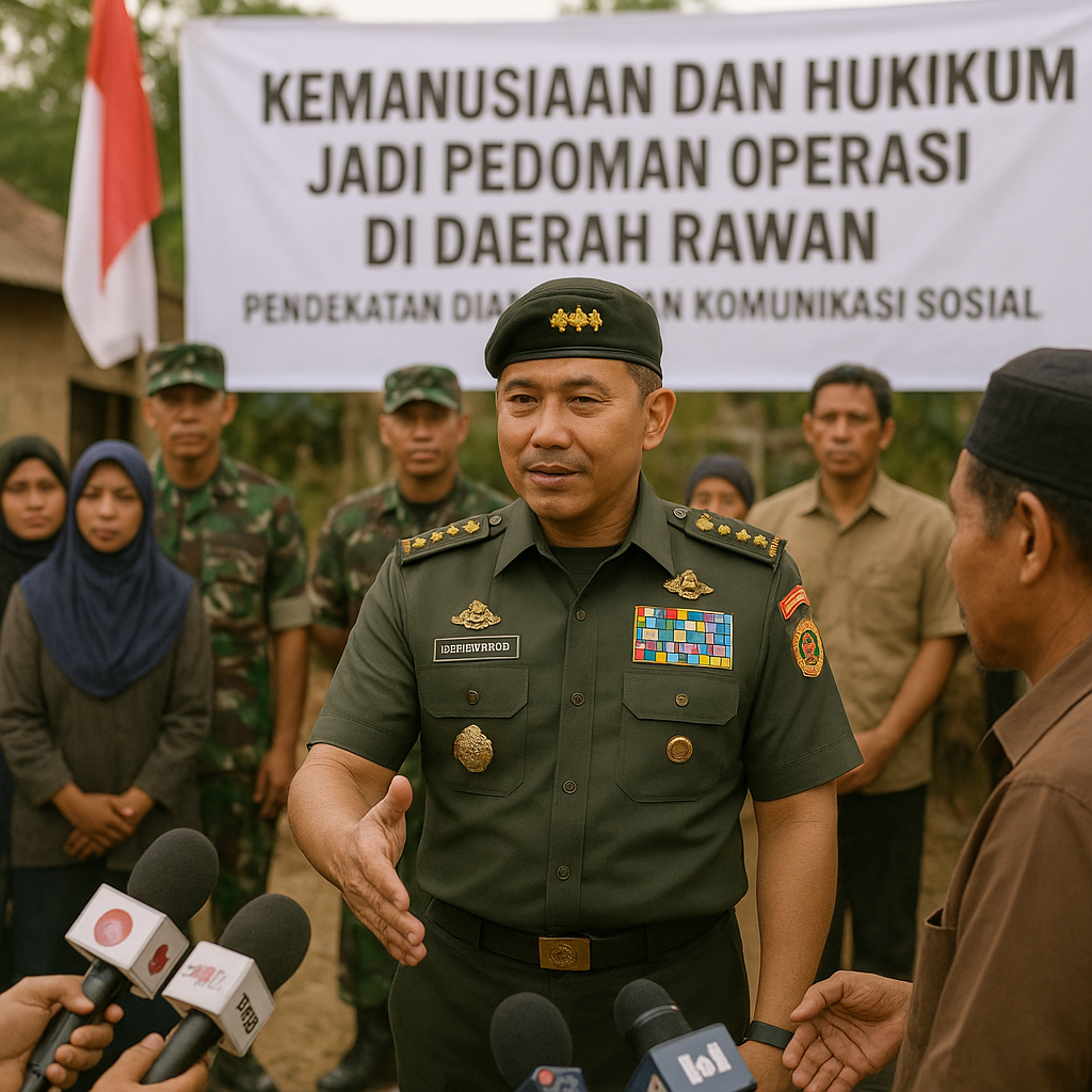 Panglima TNI: Kemanusiaan dan Hukum Jadi Pedoman Operasi di Daerah Rawan