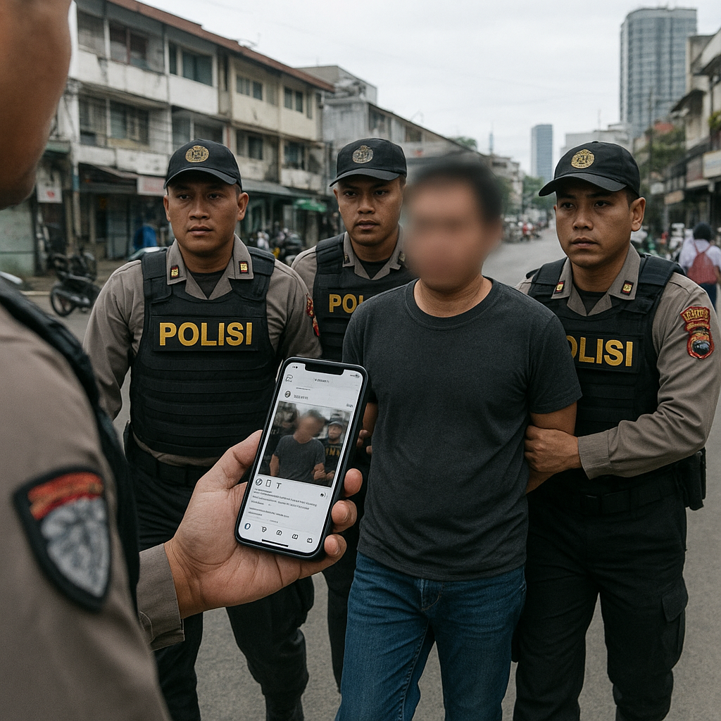 Polisi Tangkap Mobilisator Diduga Ajak Pelajar Rusuh di Bekasi dan Jakarta