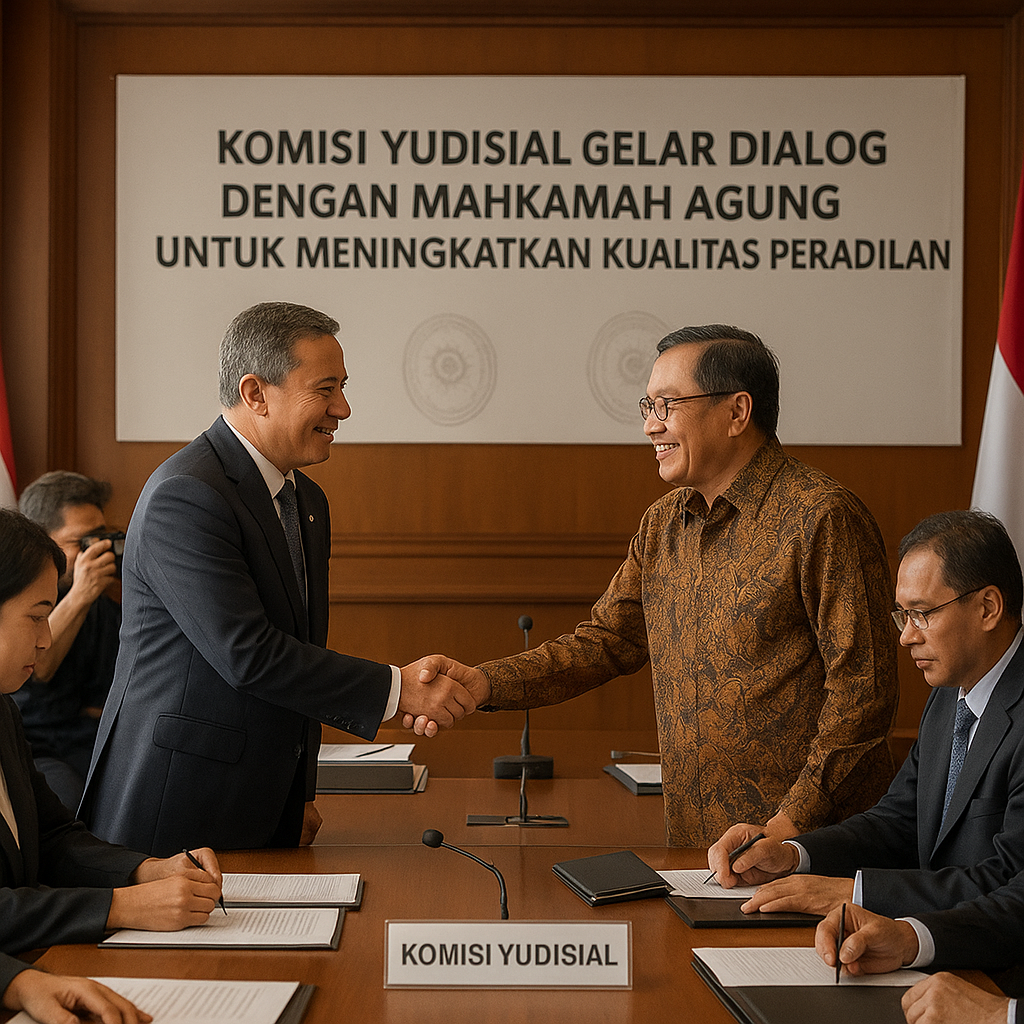 Komisi Yudisial Gelar Dialog dengan Mahkamah Agung untuk Meningkatkan Kualitas Peradilan