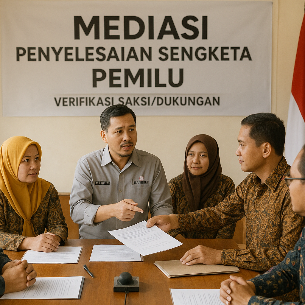Bawaslu Gelar Mediasi Selesaikan Sengketa Pemilu di Daerah Rawan Konflik