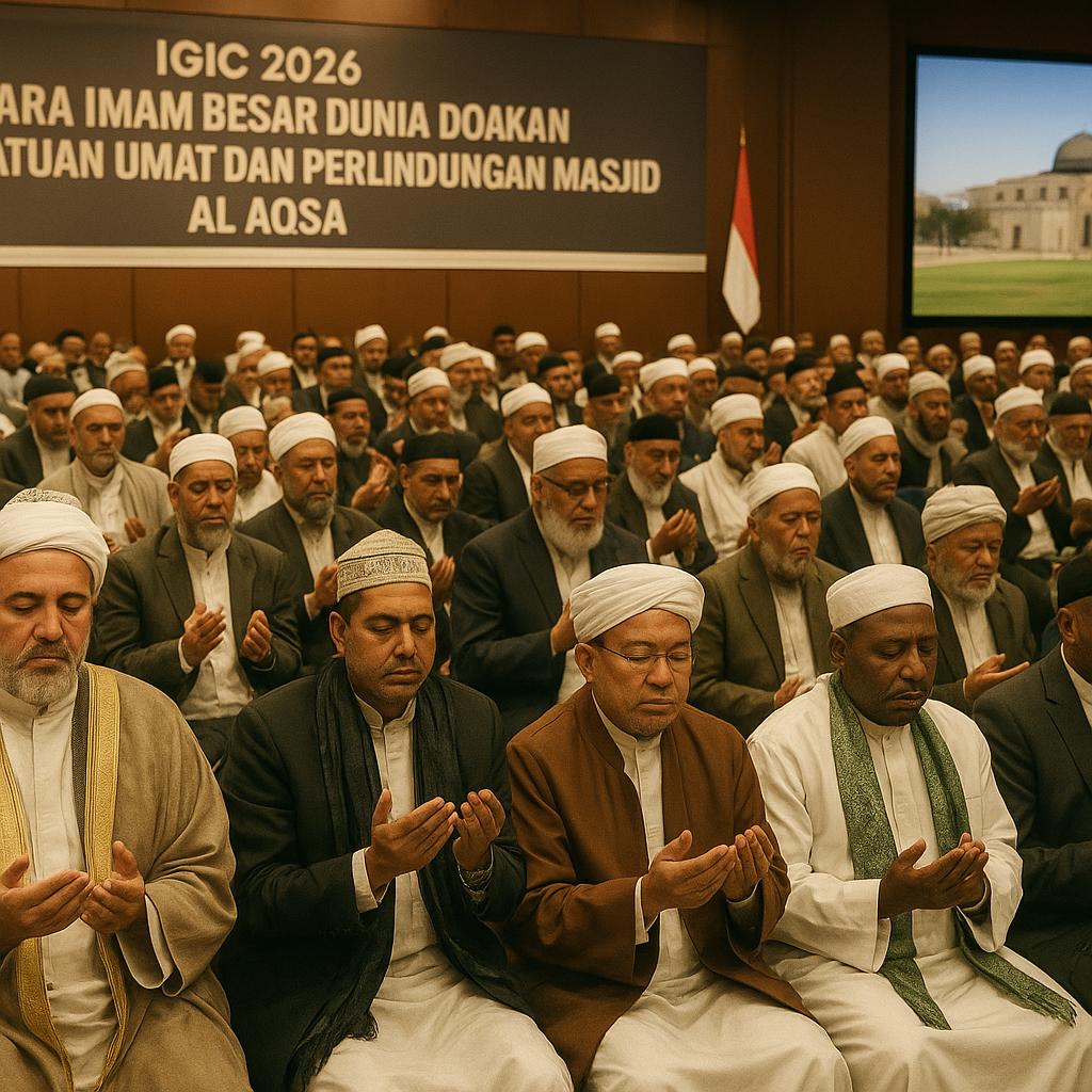 Para Imam Besar Dunia Doakan Persatuan Umat dan Perlindungan Masjid Al Aqsa