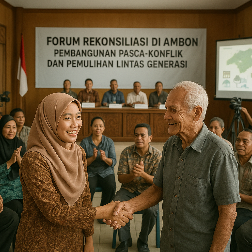 Forum Rekonsiliasi di Ambon Bahas Pembangunan Pasca-Konflik dan Pemulihan Lintas Generasi