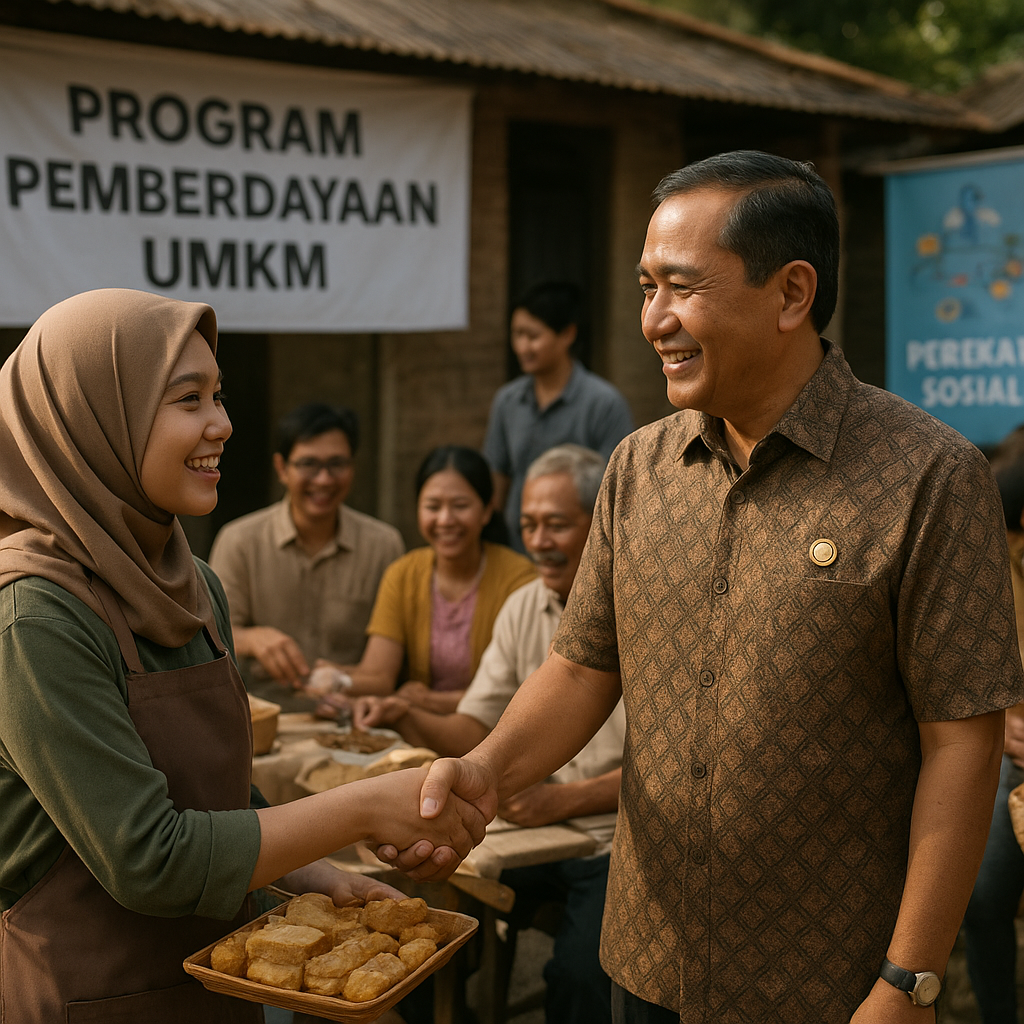 Pemerintah Dorong UMKM Jadi Perekekat Sosial di Daerah Rawan Konflik