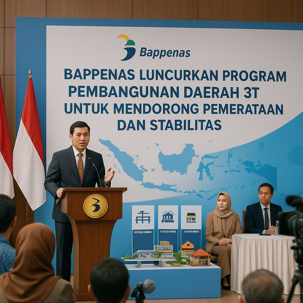 Bappenas Luncurkan Program Pembangunan Daerah 3T untuk Mendorong Pemerataan dan Stabilitas