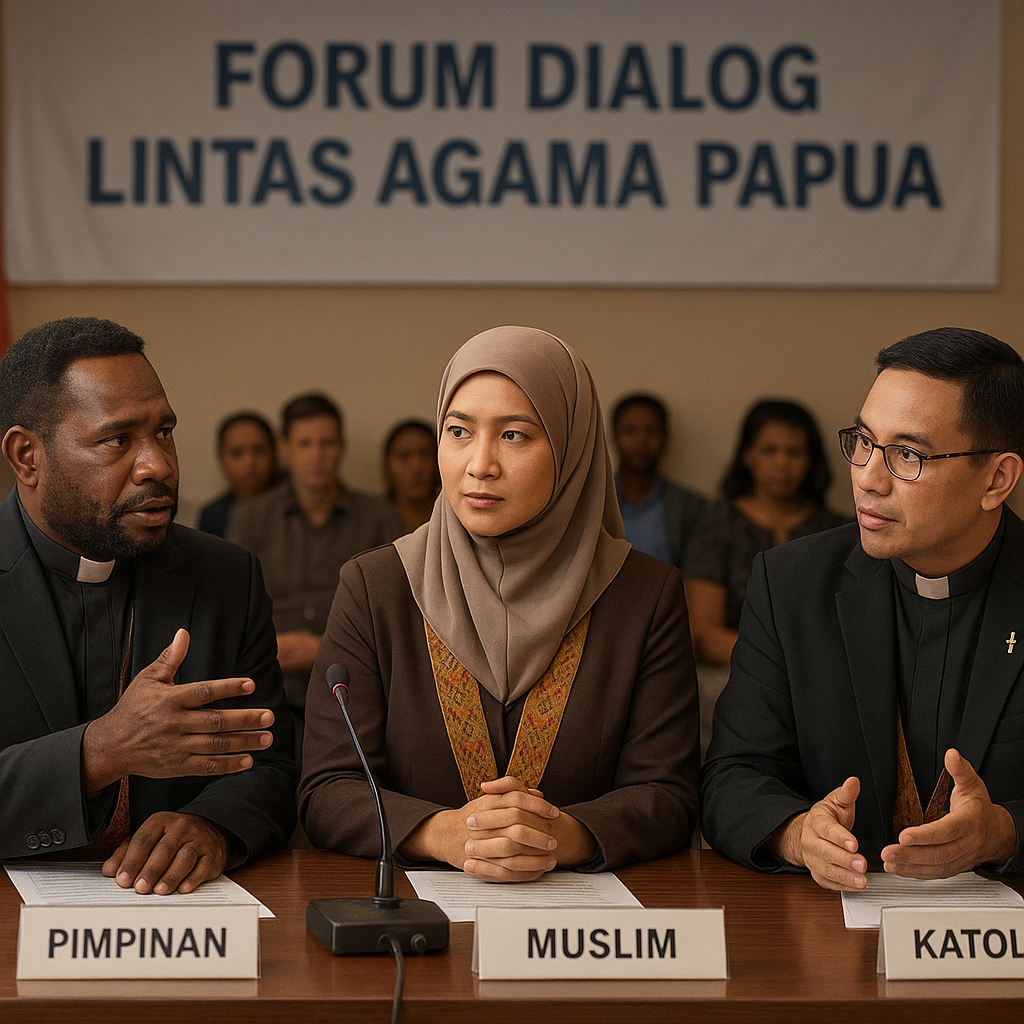 Tokoh Lintas Agama Papua Gelar Forum Dialog, Bahas Pendidikan dan Kesehatan sebagai Jalan Damai