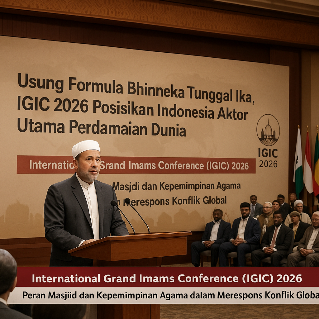 Usung Formula Bhinneka Tunggal Ika, IGIC 2026 Posisikan Indonesia Aktor Utama Perdamaian Dunia
