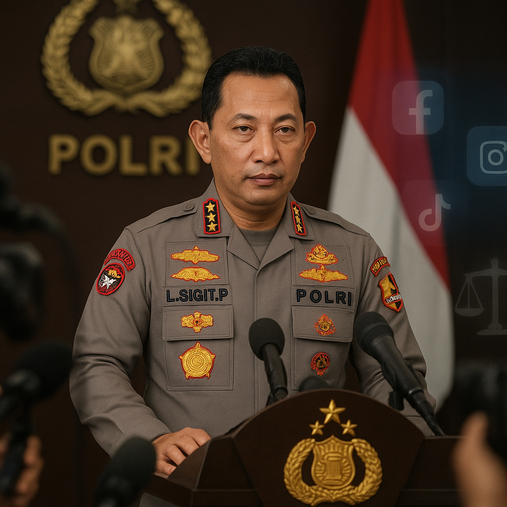 Kapolri: Penegakan Hukum di Medsos Harus Proporsional, Jangan Ciptakan Ketakutan Baru