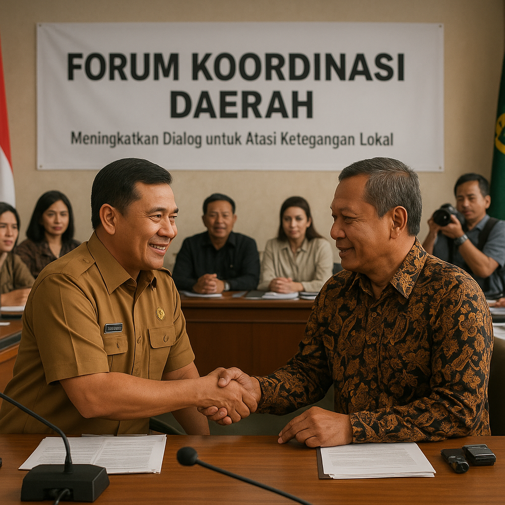 Pemerintah Luncurkan Forum Koordinasi Daerah, Tingkatkan Dialog untuk Atasi Ketegangan Lokal