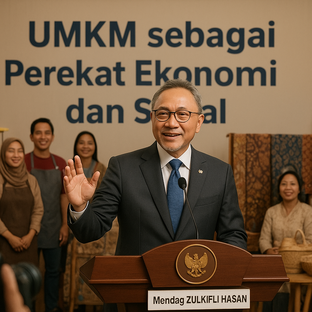 Mendag Zulhas Tekankan Pentingnya UMKM sebagai Perekat Ekonomi dan Sosial