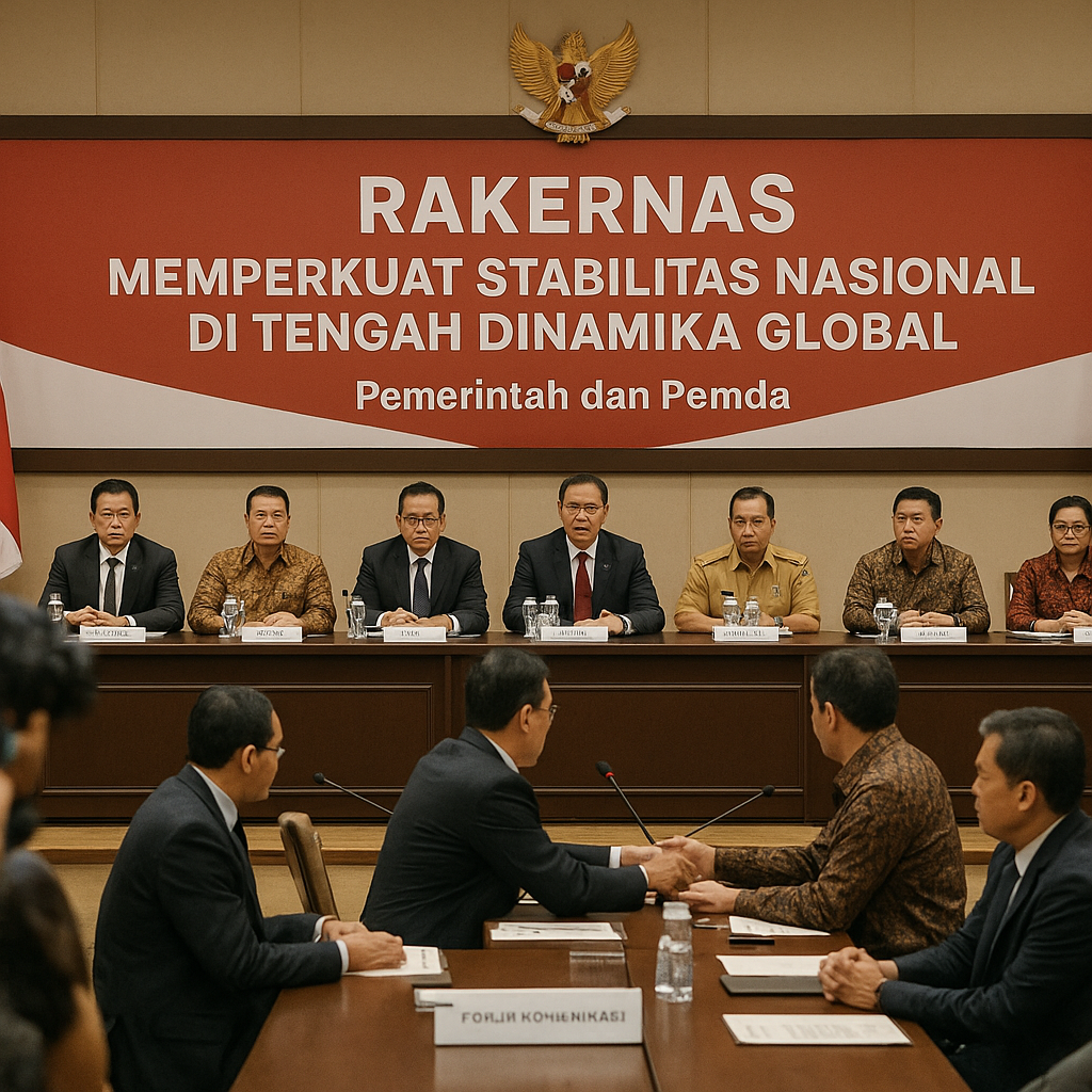 Gelar Rakernas, Pemerintah dan Pemda Bahas Strategi Memperkuat Stabilitas Nasional di Tengah Dinamika Global