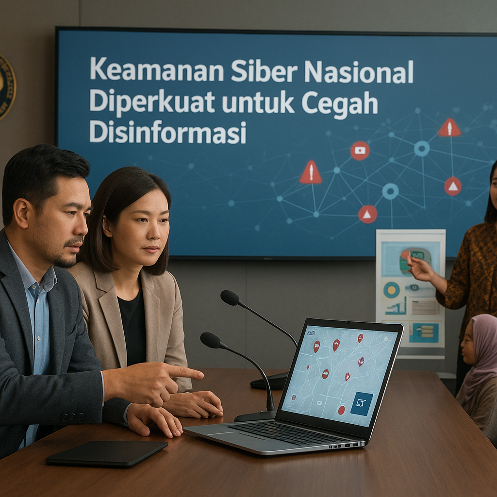 Keamanan Siber Nasional Diperkuat untuk Cegah Disinformasi yang Memicu Konflik