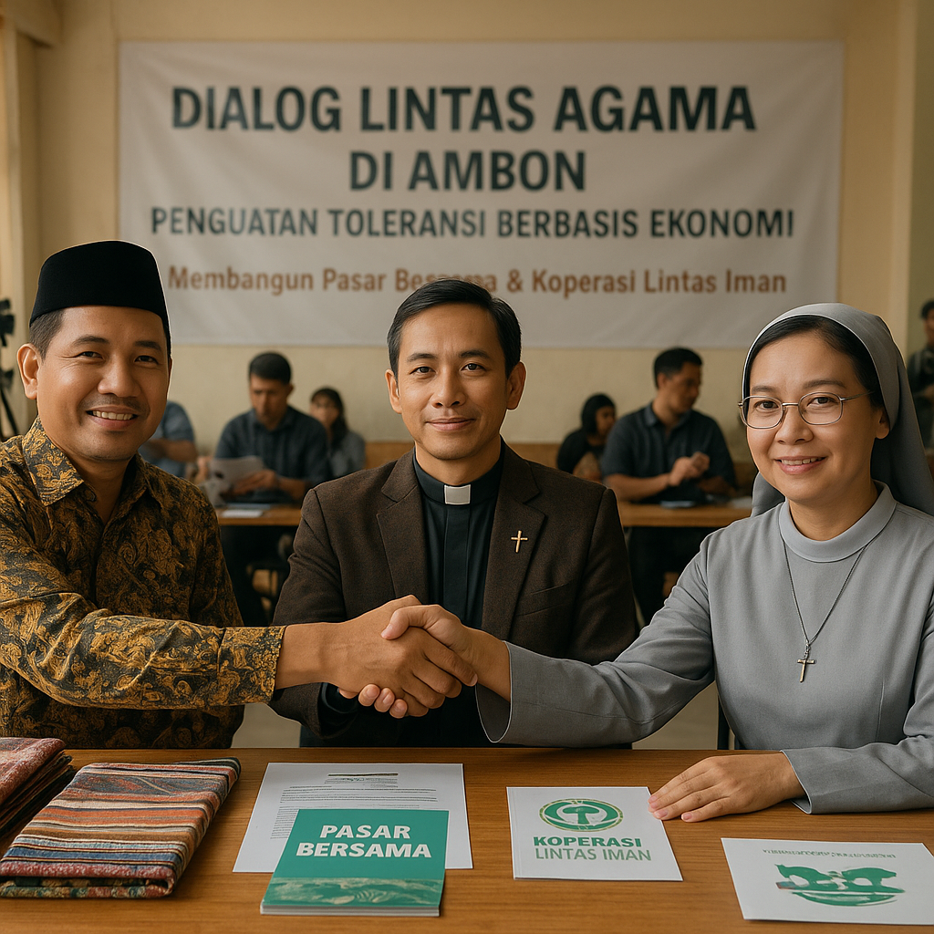 Dialog Lintas Agama di Ambon Sepakati Penguatan Toleransi Berbasis Ekonomi
