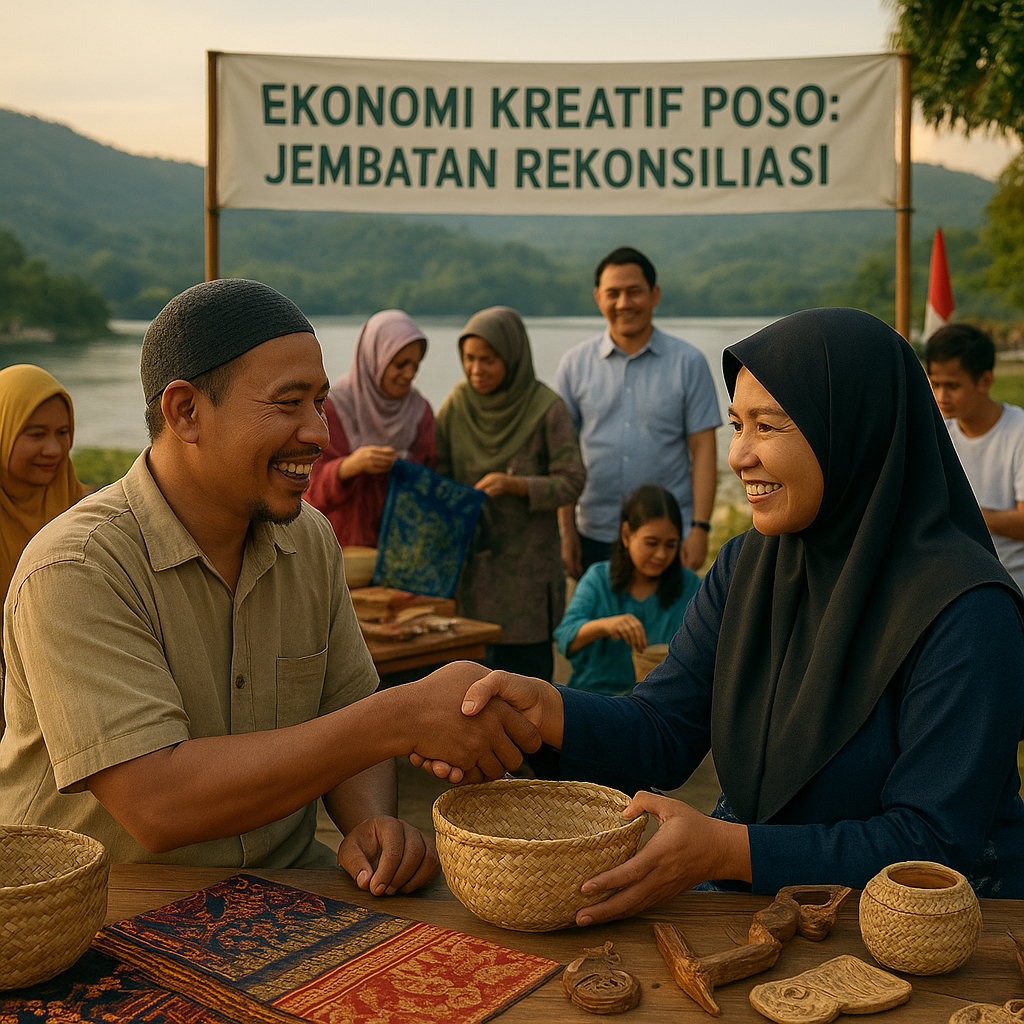 Ekonomi Kreatif Menjadi Jembatan Rekonsiliasi Pasca Konflik di Poso