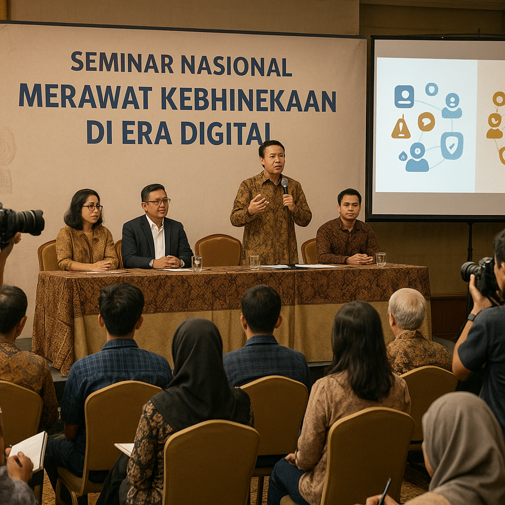 Seminar Nasional Merawat Kebhinekaan di Era Digital Digelar di Yogyakarta