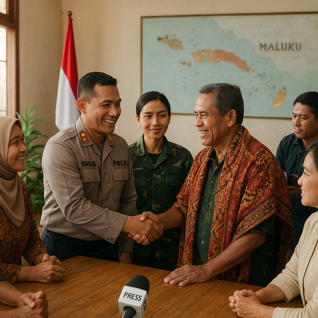 Keamanan: Polri dan TNI Perkuat Sinergi dengan Tokoh Masyarakat di Maluku