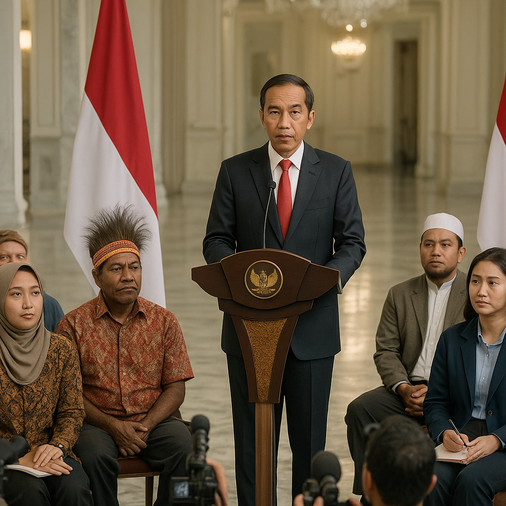 Presiden Ajak Semua Pihak Duduk Bersama untuk Perkuat Stabilitas Nasional
