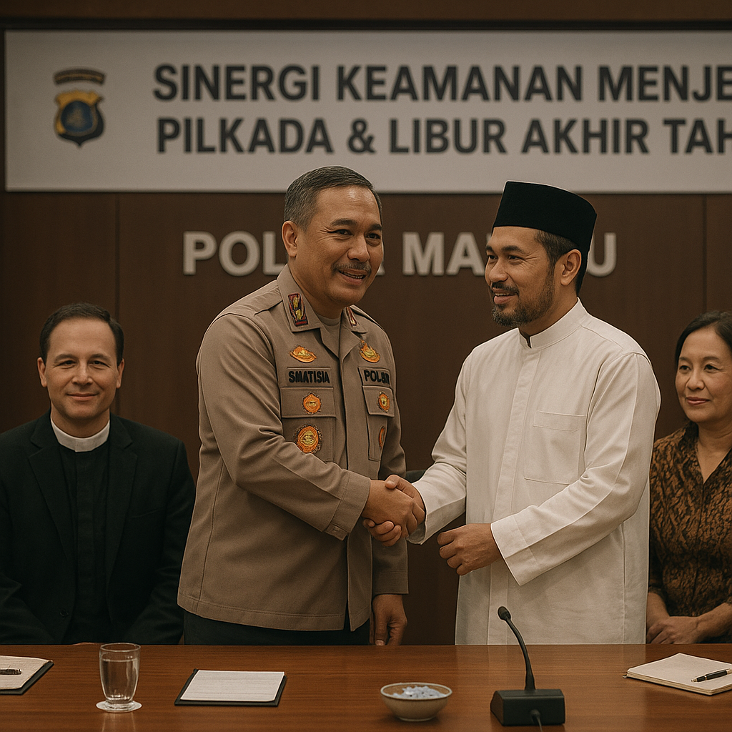 Kapolda Maluku Ajak Tokoh Lintas Agama Perkuat Sinergi Keamanan