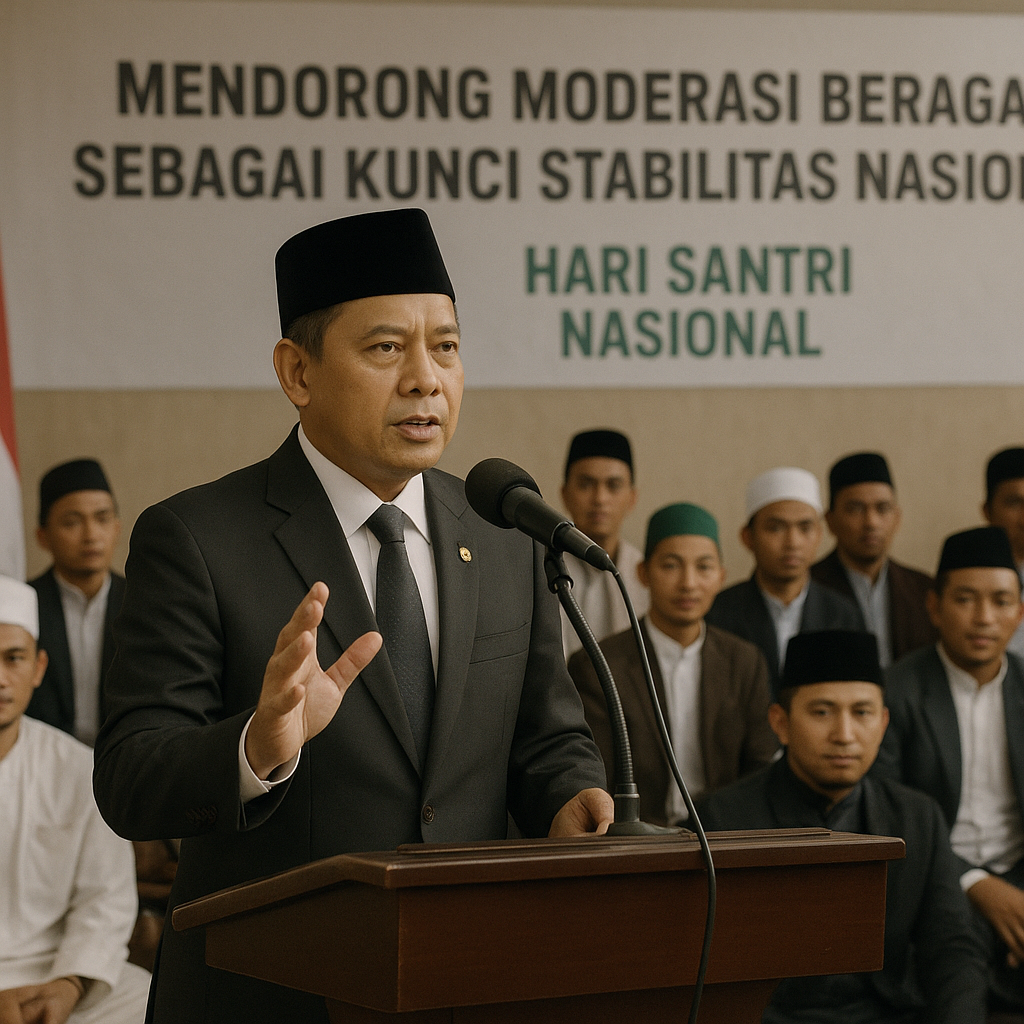 Menteri Agama Dorong Moderasi Beragama sebagai Kunci Stabilitas Nasional