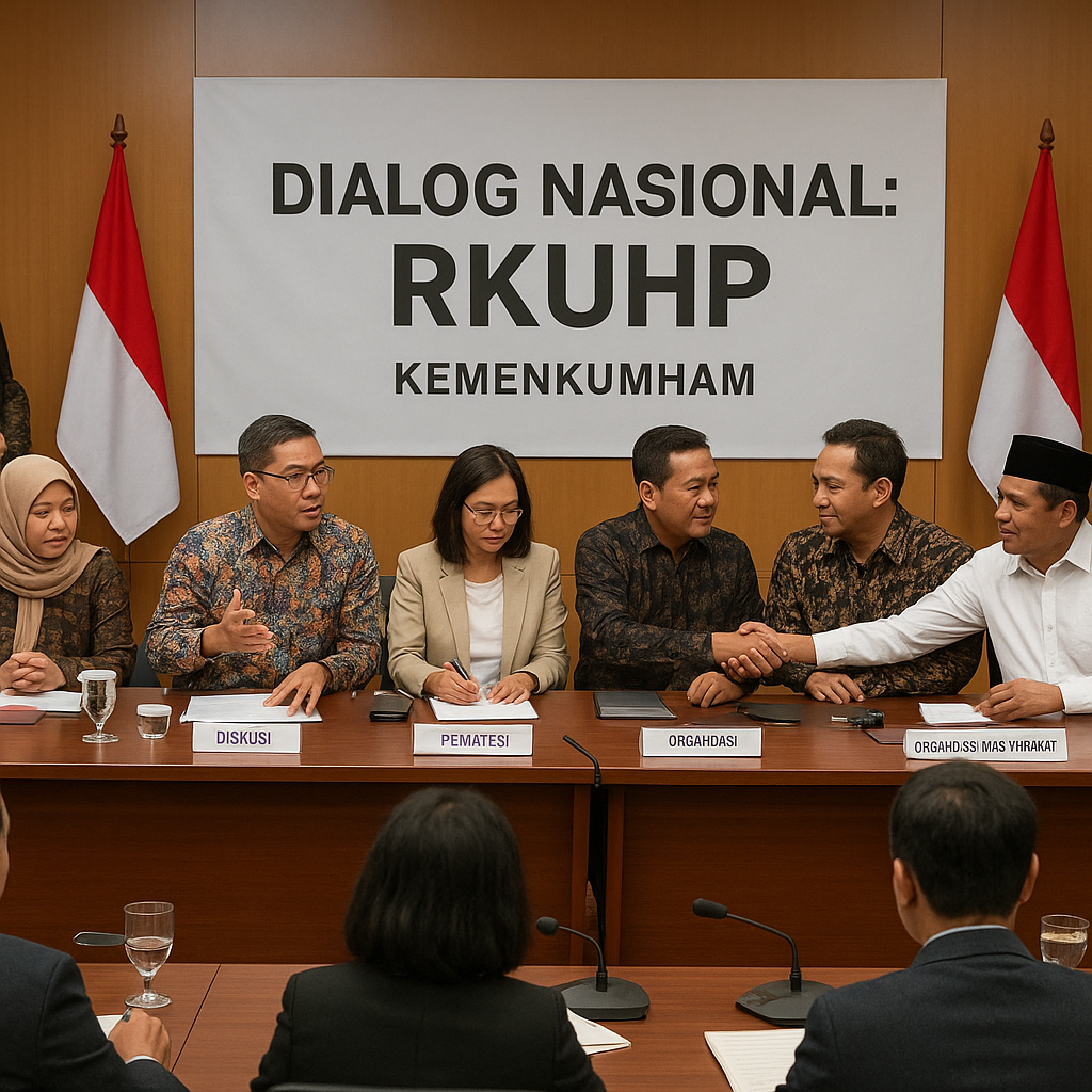 Polemik RKUHP, Kemenkumham Buka Ruang Dialog dengan Akademisi dan Ormas