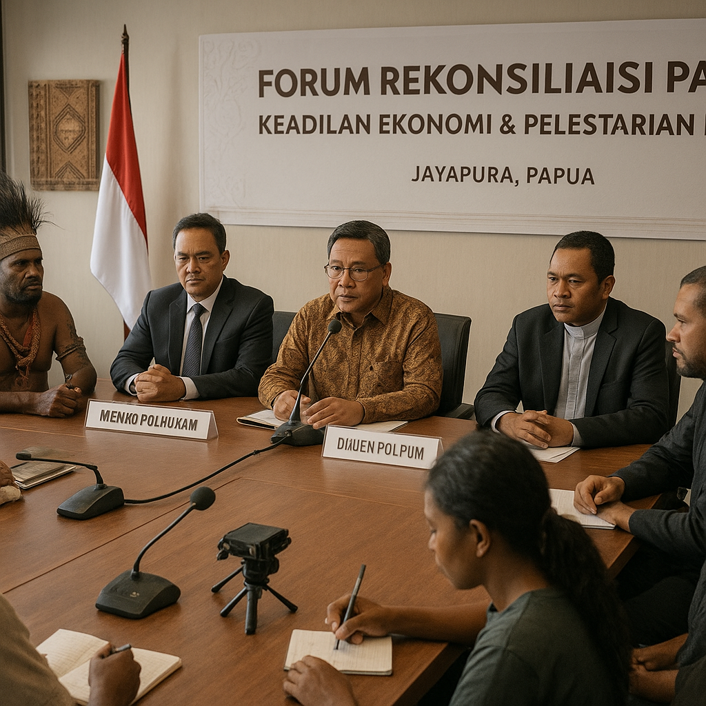 Forum Rekonsiliasi Papua Angkat Isu Keadilan Ekonomi dan Pelestarian Budaya