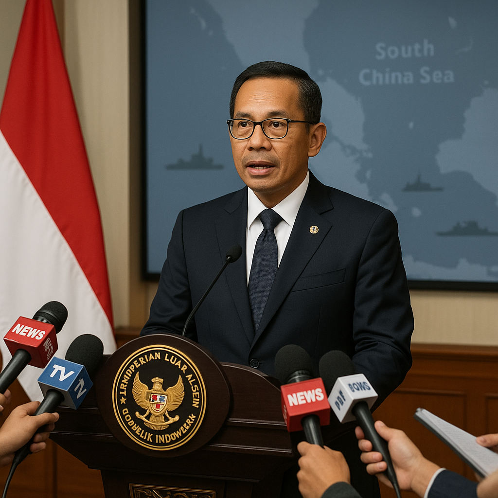 Wamenlu Dorong Kerja Sama Cegah Eskalasi Laut China Selatan