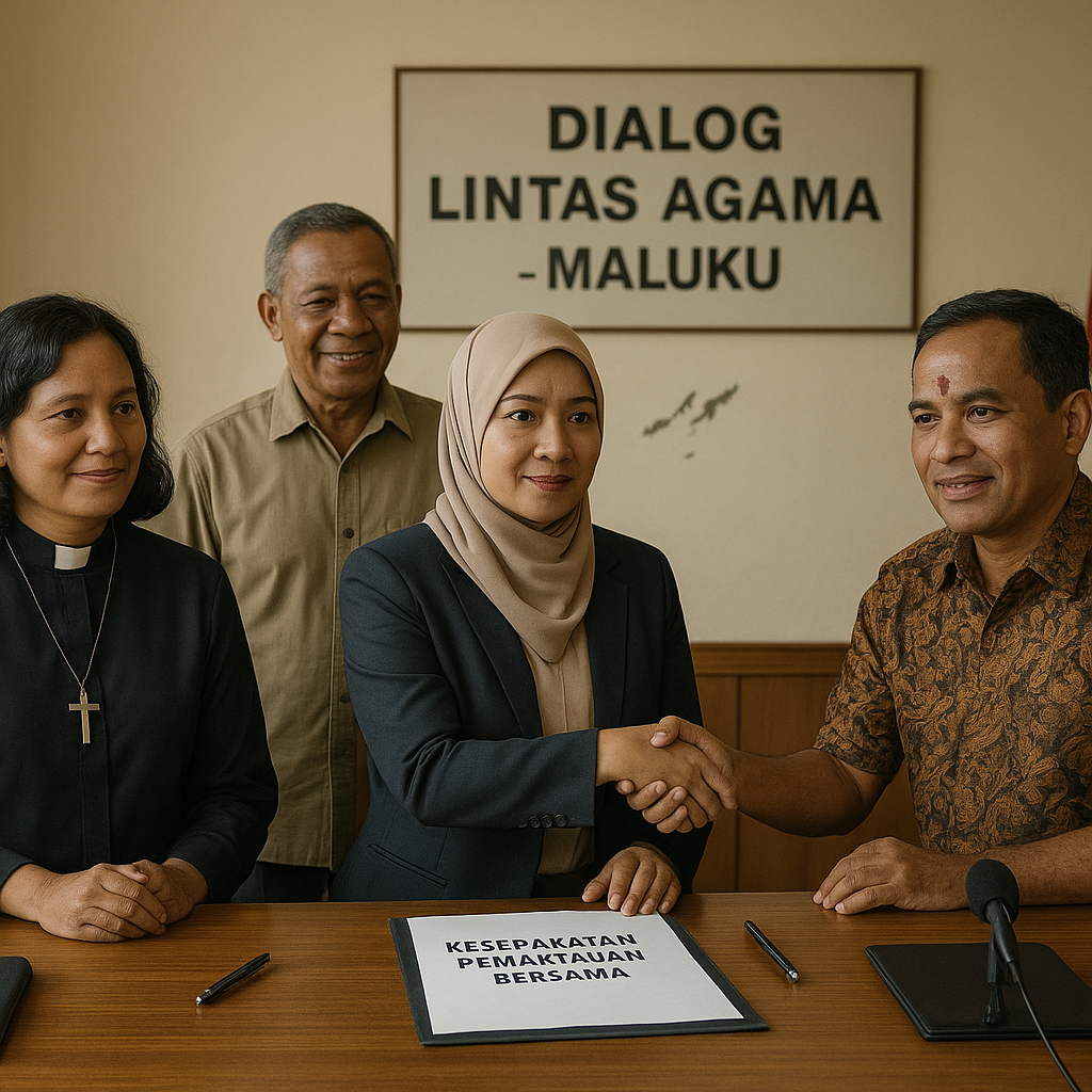 AntaraNews: Dialog Lintas Agama di Maluku Hasilkan Kesepakatan Pemantauan Bersama