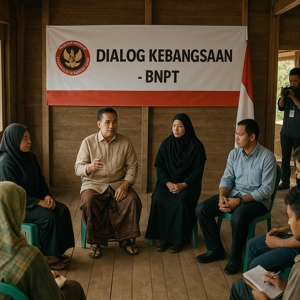 AntaraNews: Badan Nasional Penanggulangan Terorisme Gencarkan Dialog Kebangsaan di Bekas Wilayah Konflik