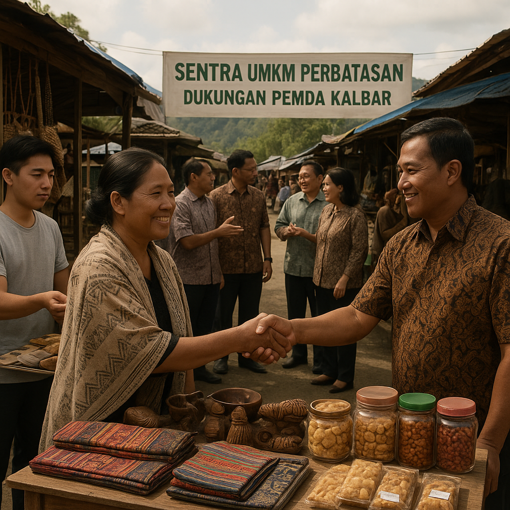 Ekonomi Kerakyatan Jadi Perekat Sosial di Daerah Perbatasan