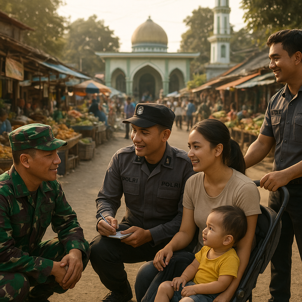 TNI-Polri Perkuat Patroli Dialogis dengan Pendekatan Humanis