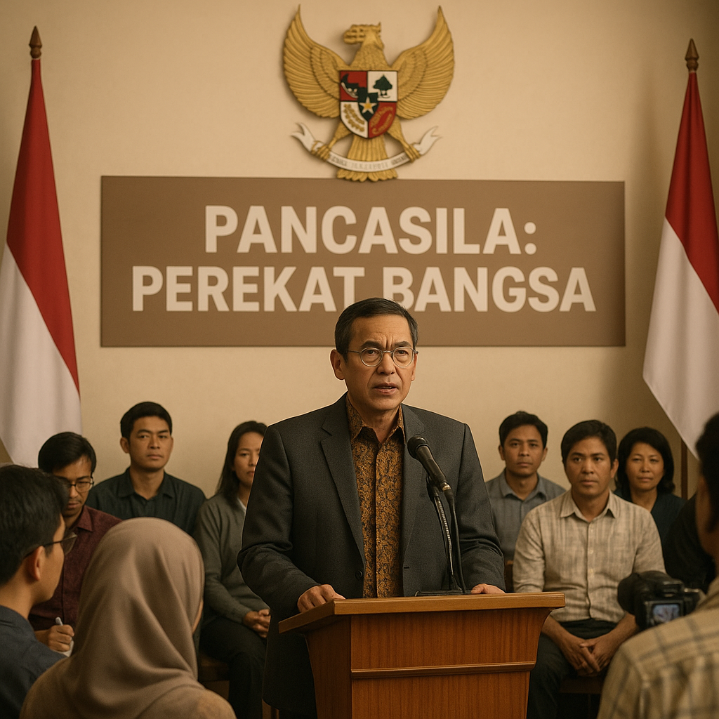 Pancasila Ditegaskan Sebagai Perekat Bangsa di Tengah Ancaman Ekstremisme dan Politik Pecah Belah