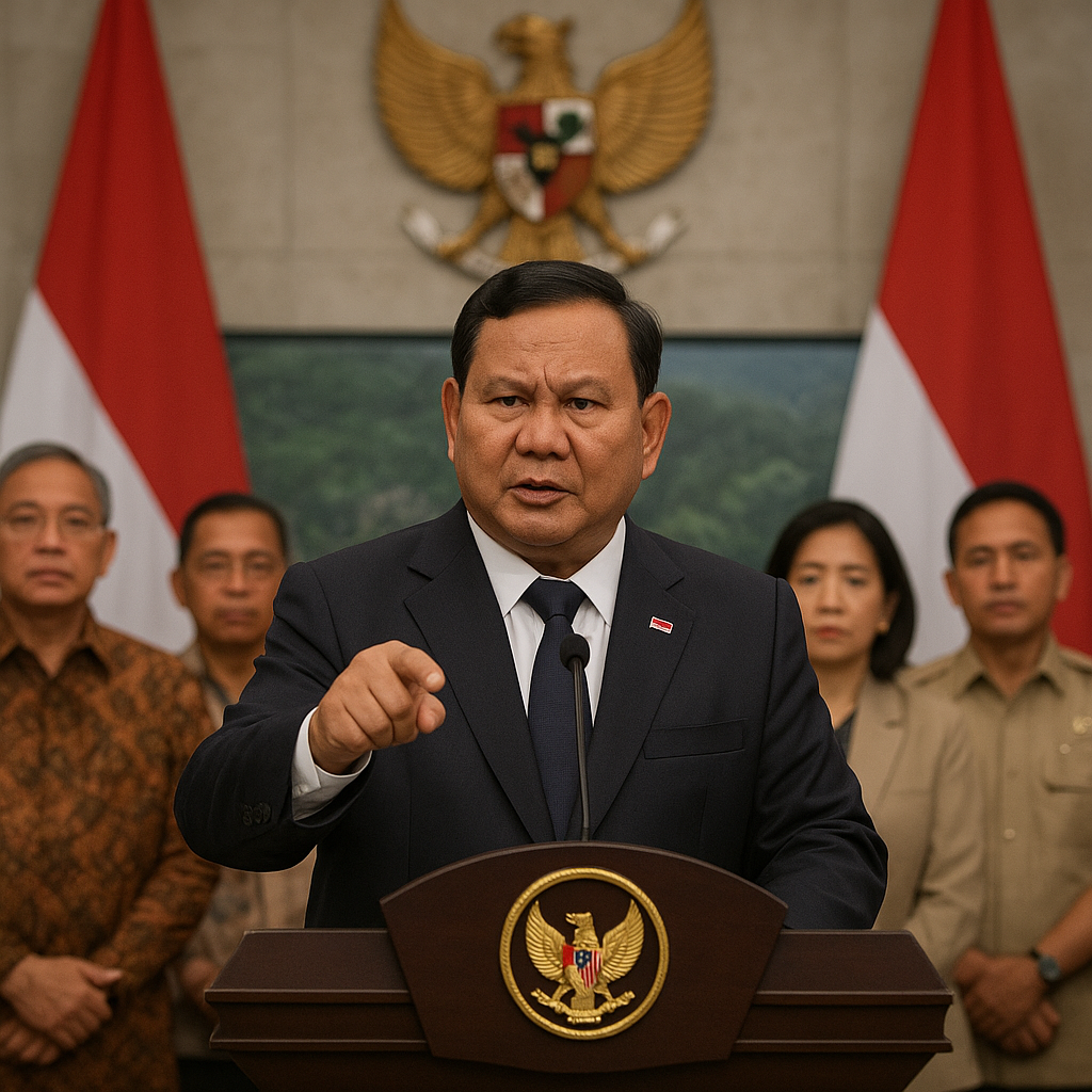 Prabowo Ultimatum Jajaran: Tak Mau di Jalan yang Benar, Silakan Minggir!