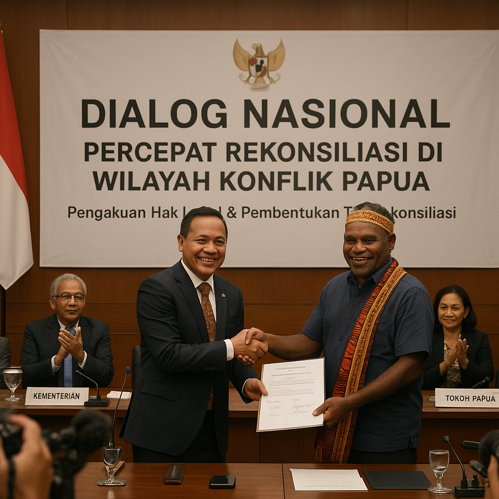 Dialog Nasional Percepat Rekonsiliasi di Wilayah Konflik Papua