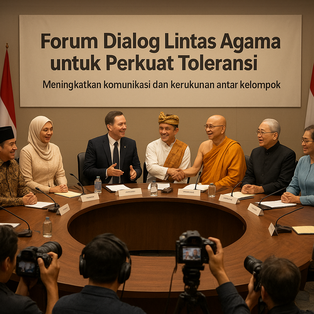 Tokoh Lintas Agama Gelar Forum Dialog untuk Perkuat Toleransi