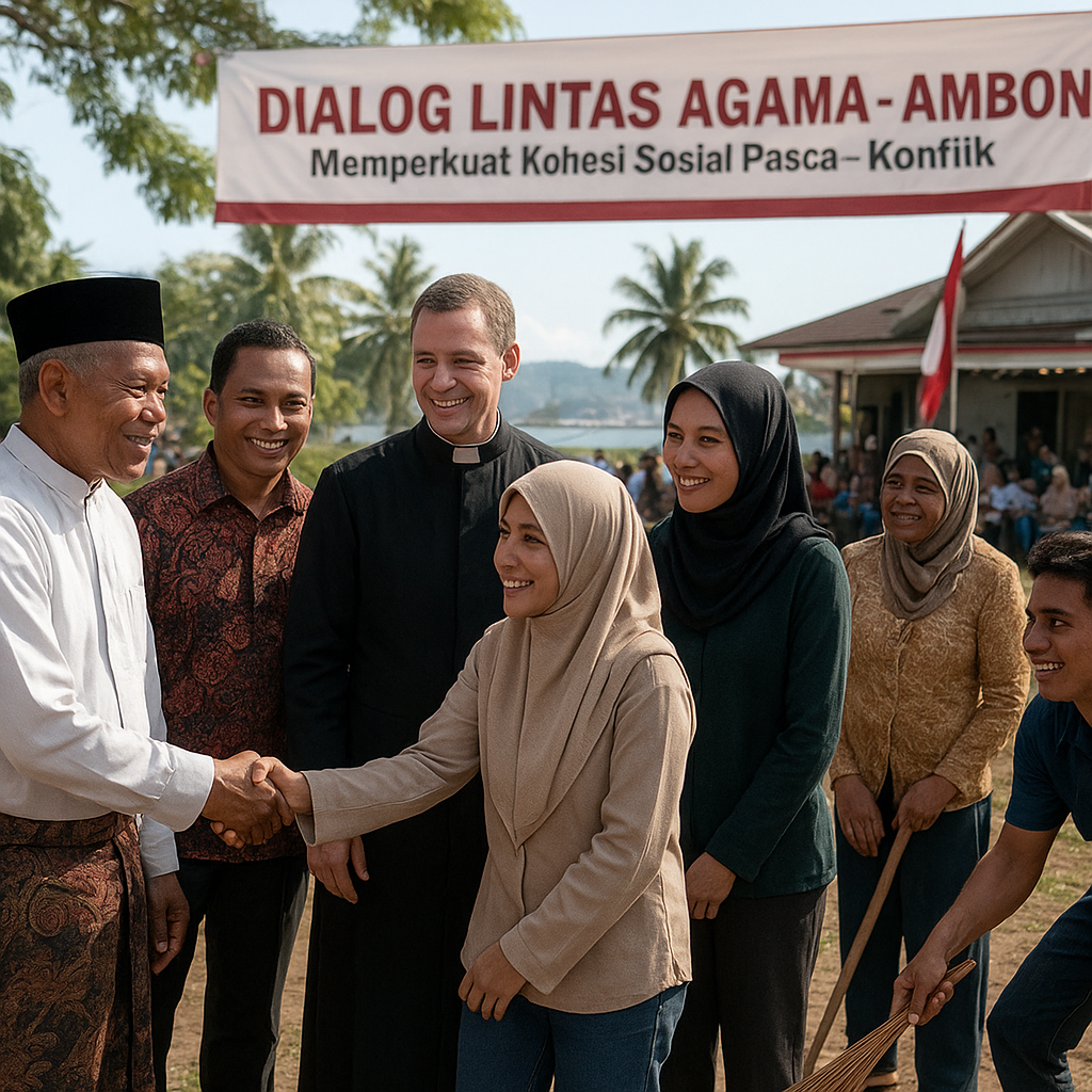 Inisiatif Dialog Lintas Agama di Ambon Dapat Apresiasi, Perkuat Kohesi Sosial Pasca-Konflik