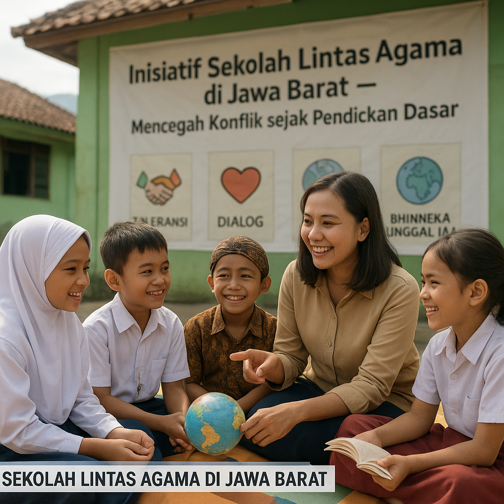 Inisiatif Sekolah Lintas Agama di Jawa Barat untuk Mencegah Konflik sejak Pendidikan Dasar