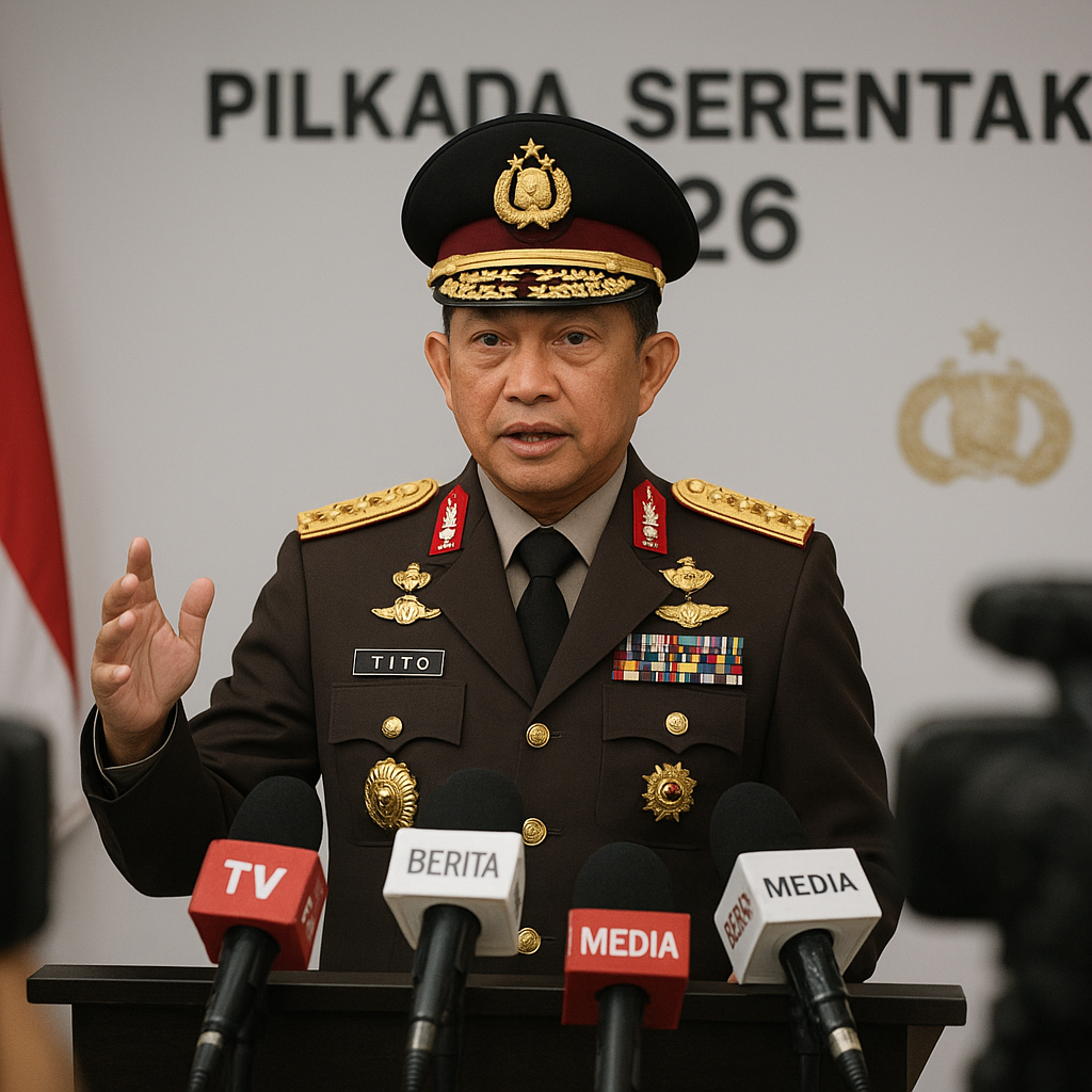 Kapolri: Keamanan Selama Pilkada Serentak 2026 Terjaga