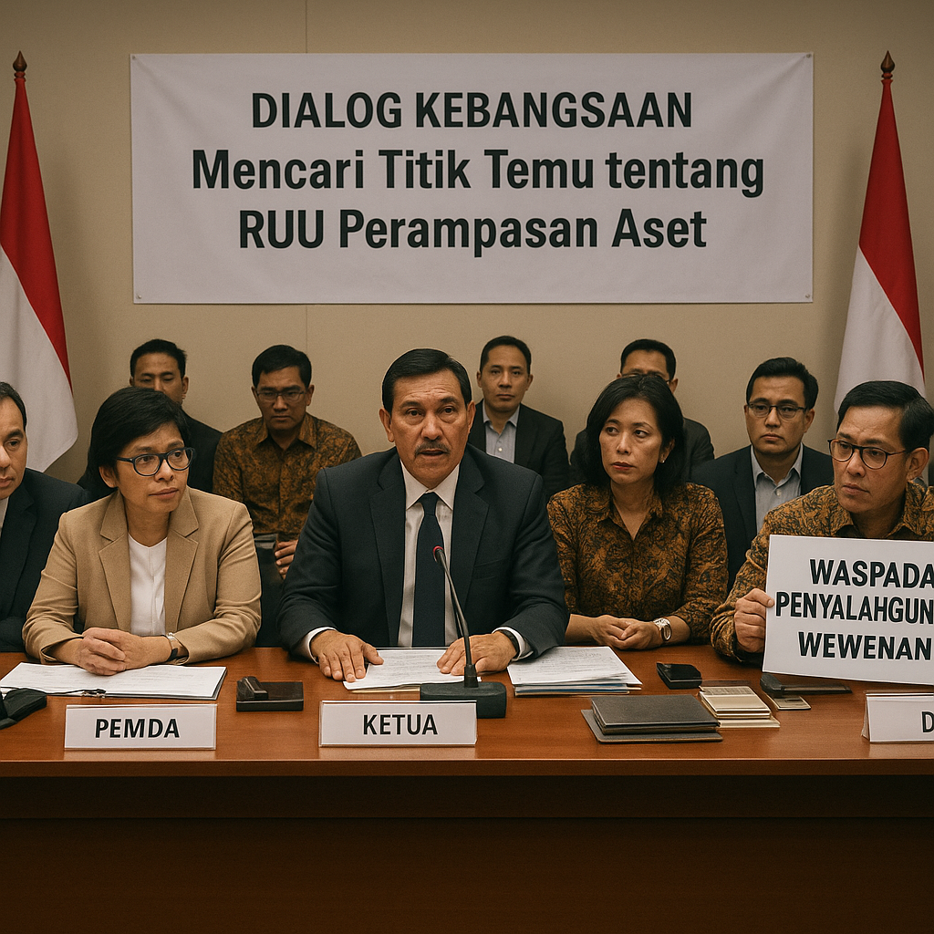 Dialog Kebangsaan: Mencari Titik Temu tentang RUU Perampasan Aset