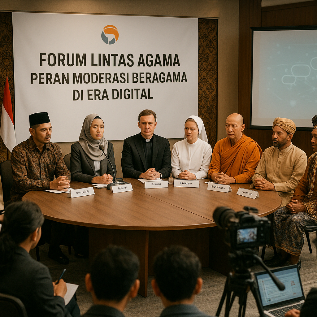 Forum Lintas Agama Bahas Peran Moderasi Beragama di Era Digital