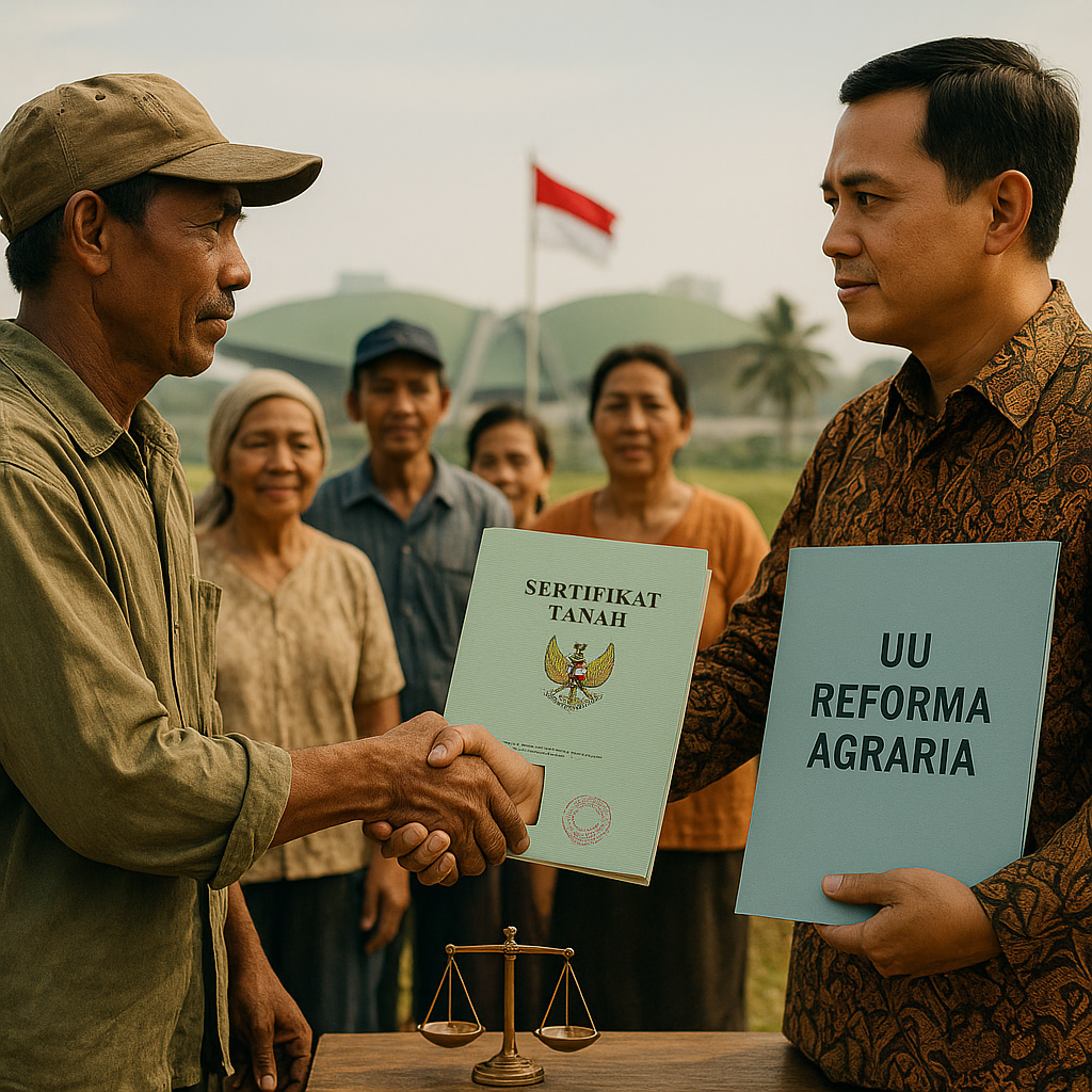 Analisis Hukum Disahkannya UU Reforma Agraria: Momentum Penyelesaian Konflik dan Pengurangan Ketimpangan
