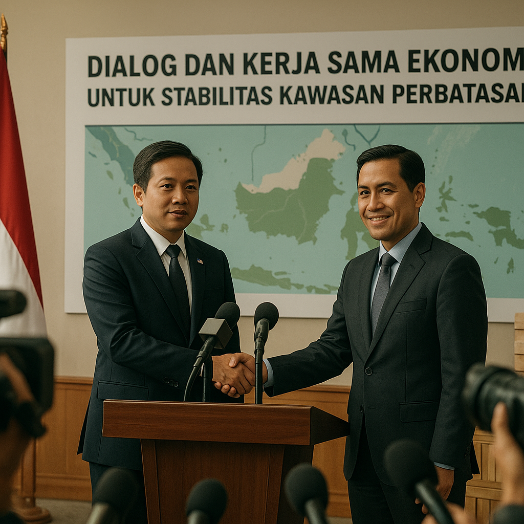 Pemerintah Dorong Dialog dan Kerja Sama Ekonomi untuk Stabilitas Kawasan Perbatasan