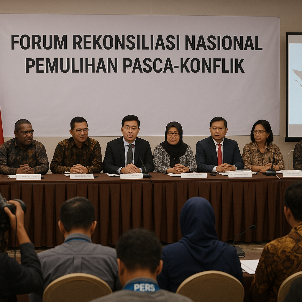 Forum Rekonsiliasi Nasional Akan Bahas Pemulihan Pasca-Konflik di Sejumlah Daerah