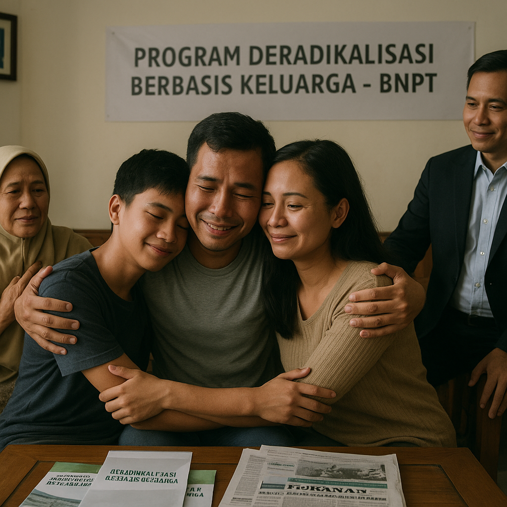BNPT: Program Deradikalisasi Berbasis Keluarga Mulai Menunjukkan Hasil