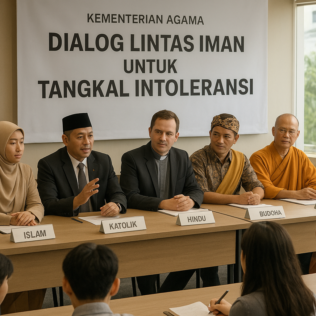 Kementerian Agama Fasilitasi Dialog Lintas Iman untuk Tangkal Intoleransi